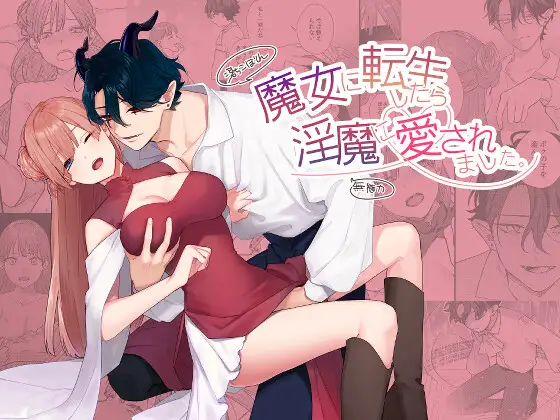 魔女に転生したら淫魔に愛されました。 表紙